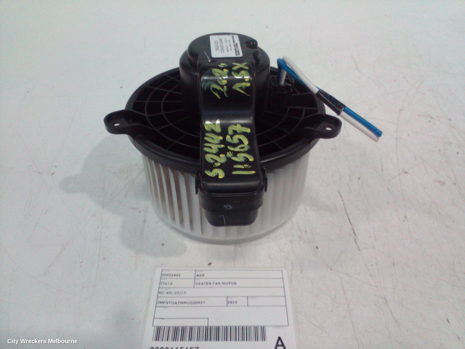 MITSUBISHI ASX 2022 Heater Fan Motor