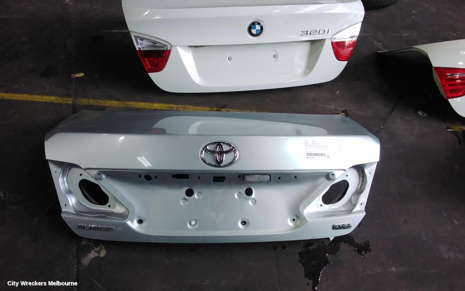 TOYOTA AURION 2011 Bootlid/Tailgate