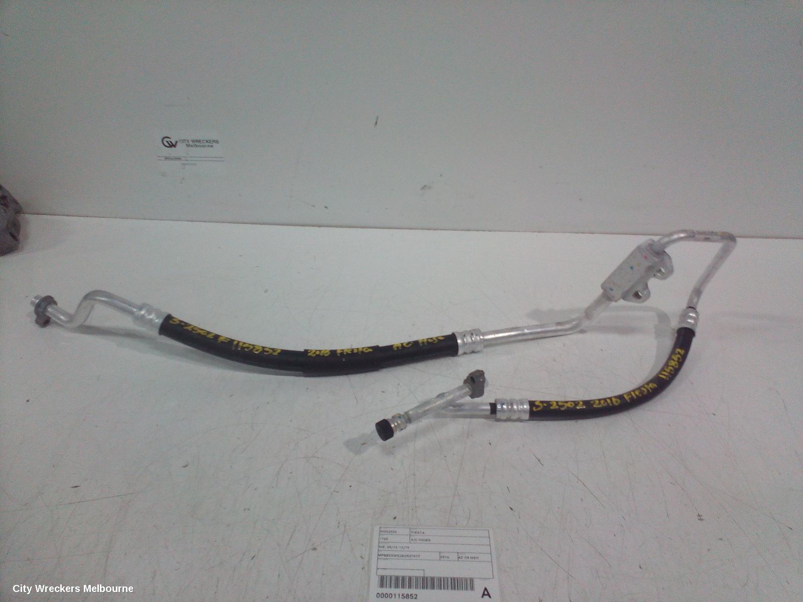 FORD FIESTA 2016 A/C Hoses