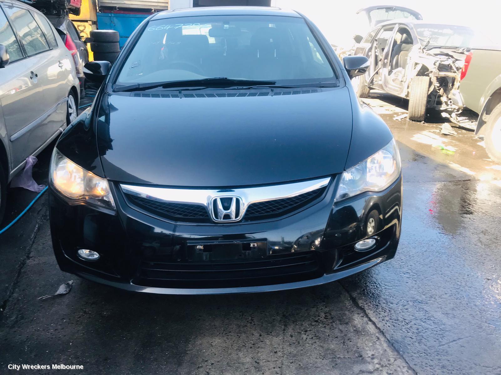 HONDA CIVIC 2010 Left Rear Door/Sliding