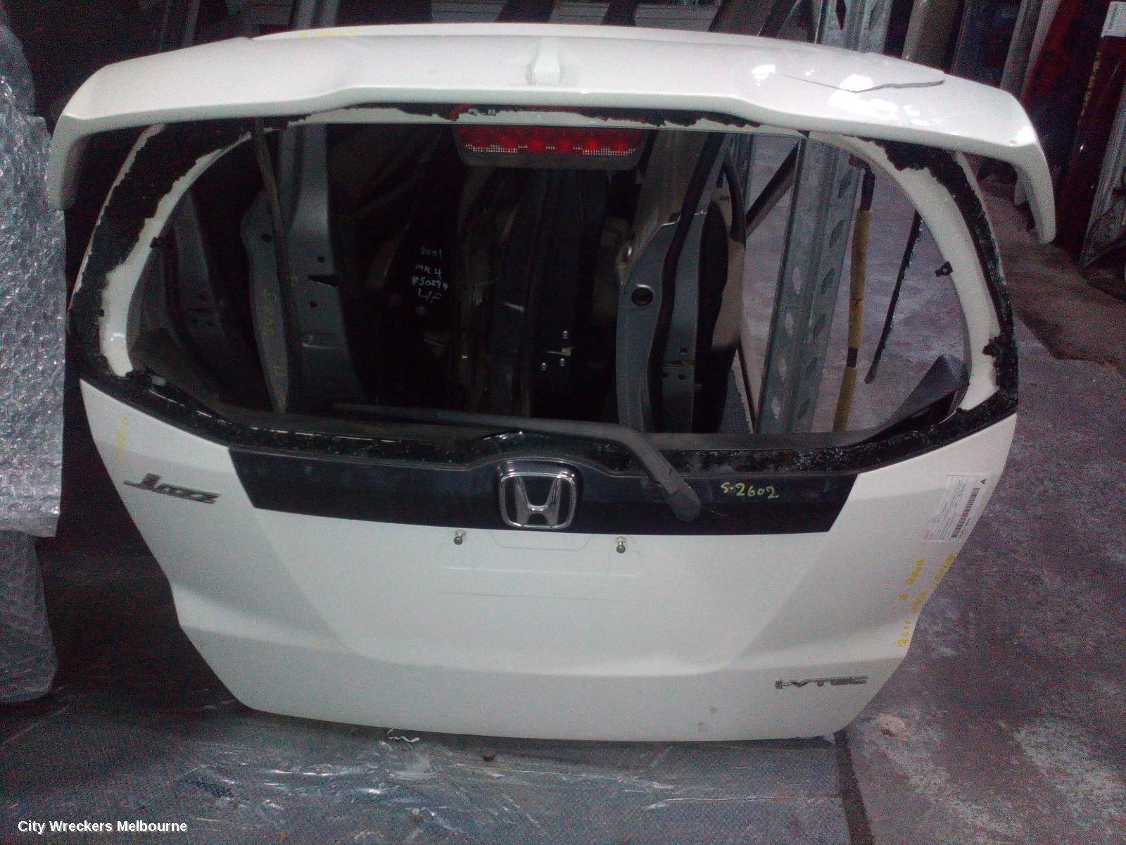 HONDA JAZZ 2011 Bootlid/Tailgate