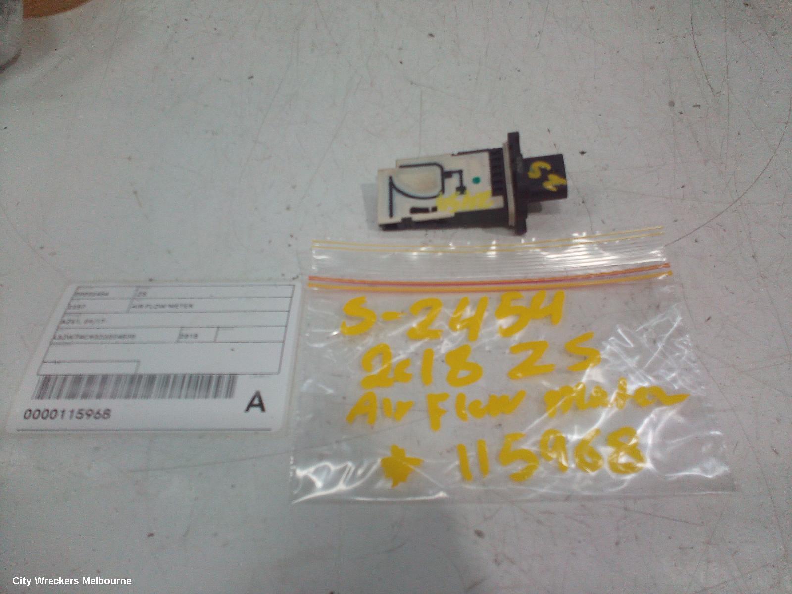 MG ZS 2018 Air Flow Meter