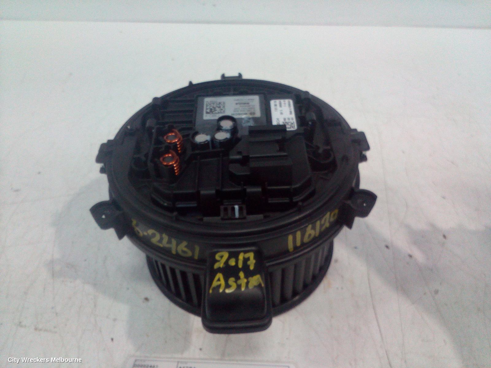HOLDEN ASTRA 2017 Heater Fan Motor