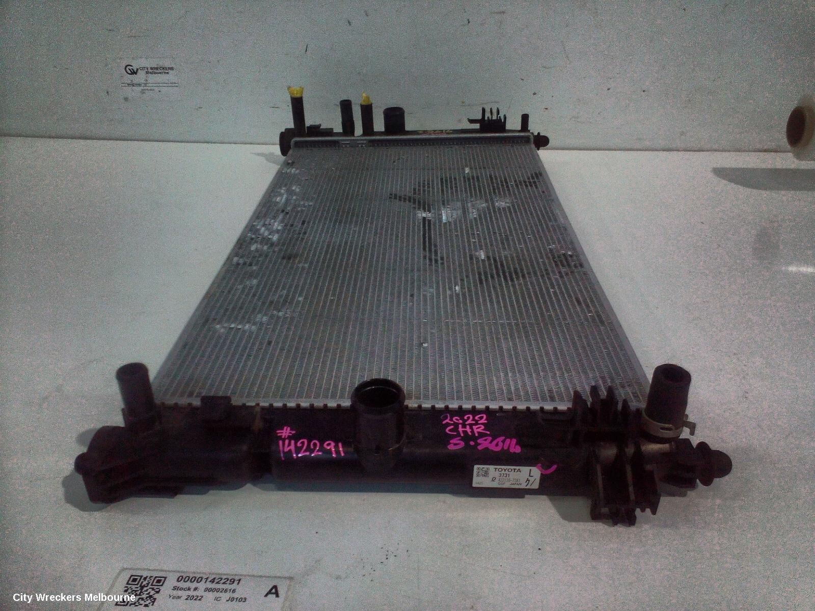 TOYOTA C-HR 2022 Radiator