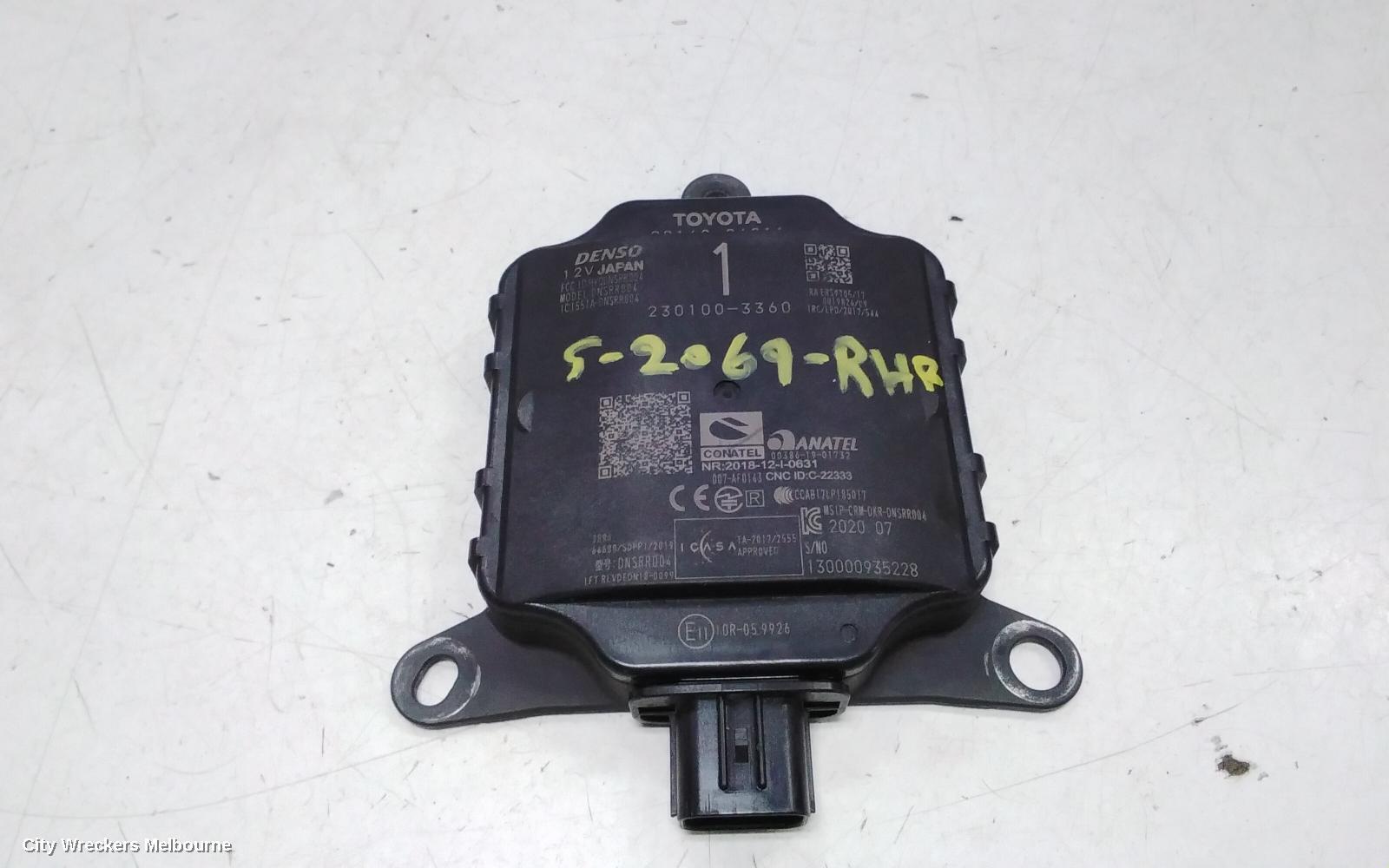 TOYOTA HIACE 2020 Misc Switch/Relay