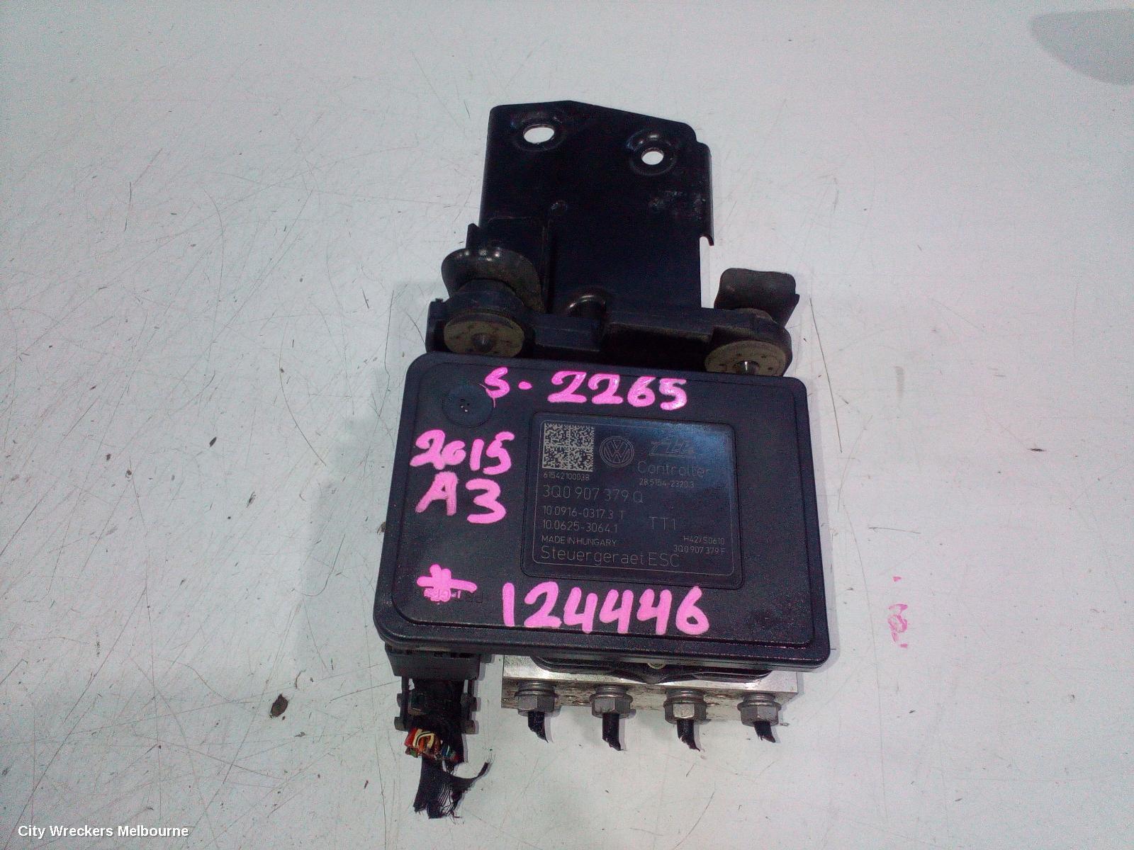 AUDI A3 2015 Abs Pump/Modulator
