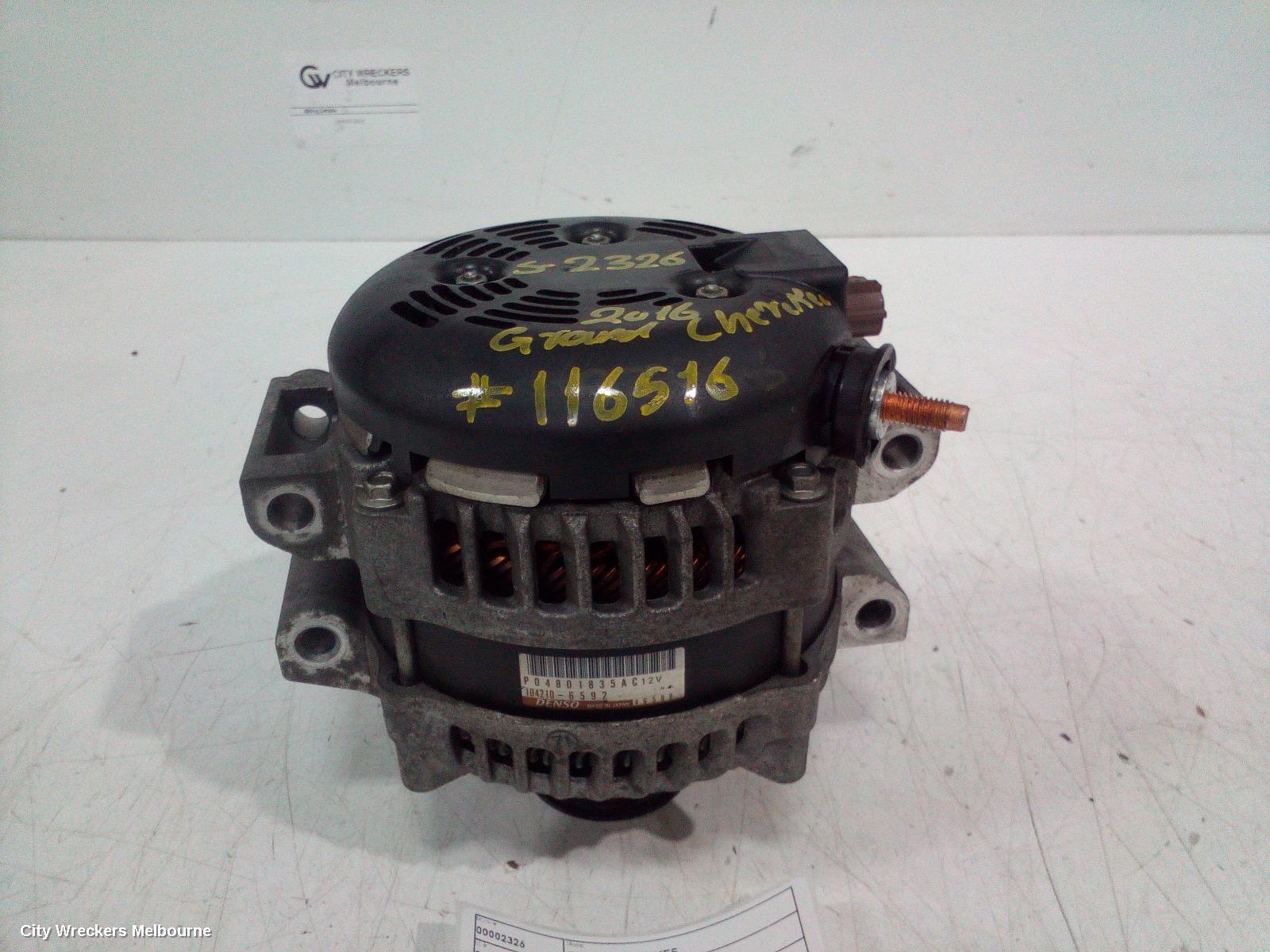 JEEP GRANDCHEROKEE 2016 Alternator