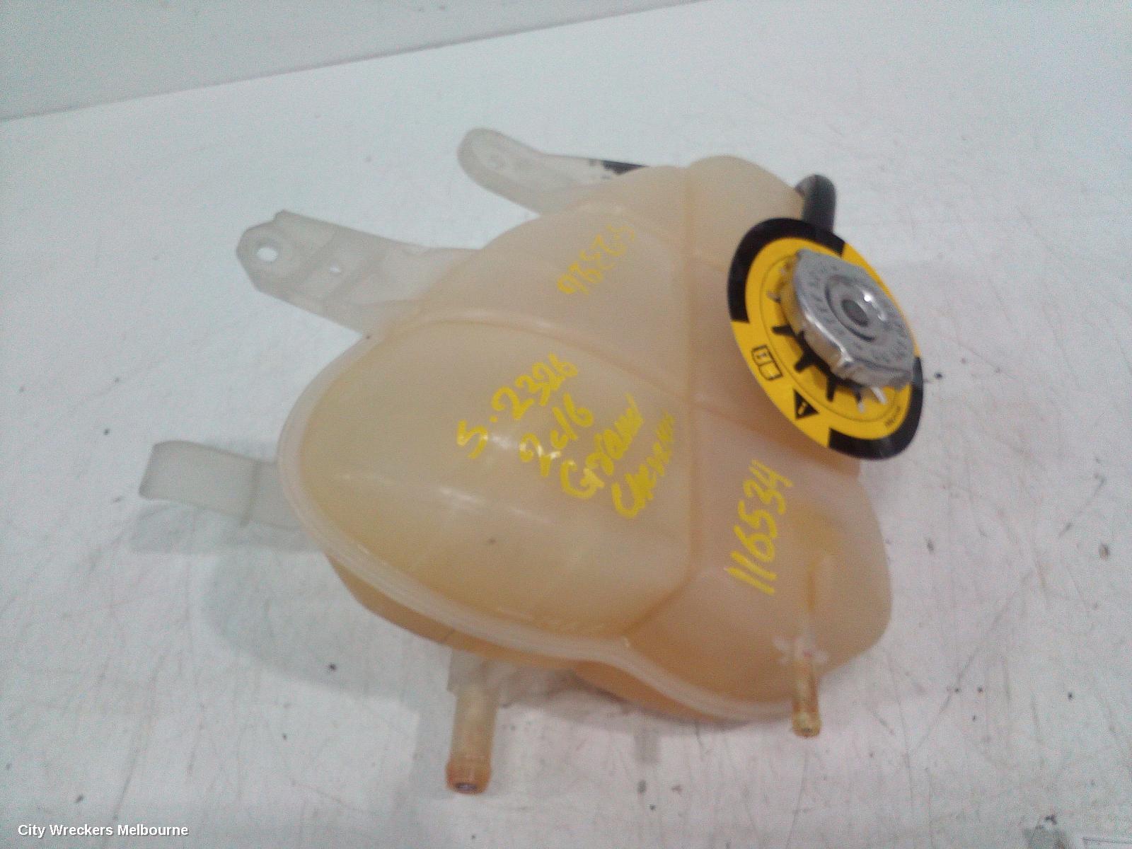 JEEP GRANDCHEROKEE 2016 Overflow Bottle