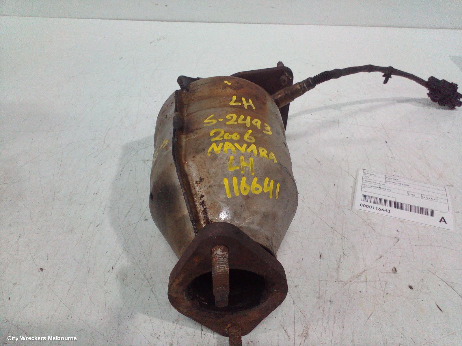 NISSAN NAVARA 2006 Catalytic Converter