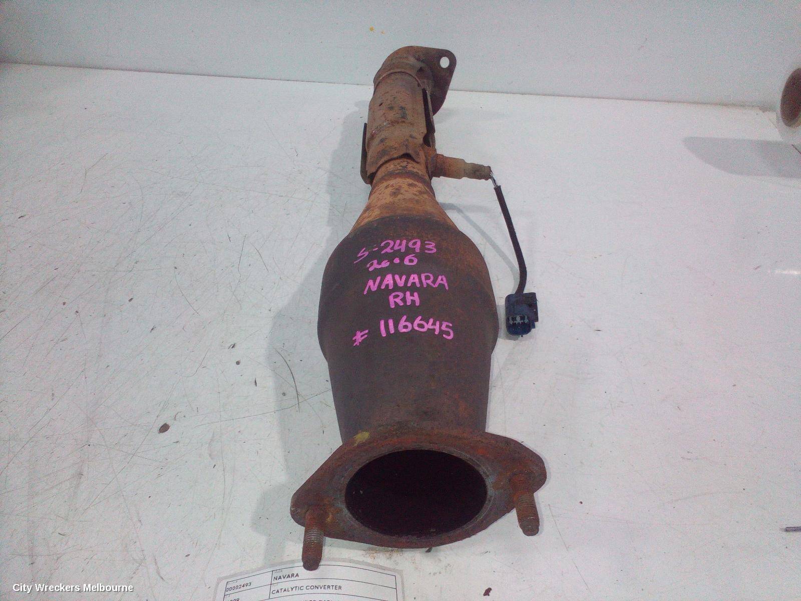 NISSAN NAVARA 2006 Catalytic Converter