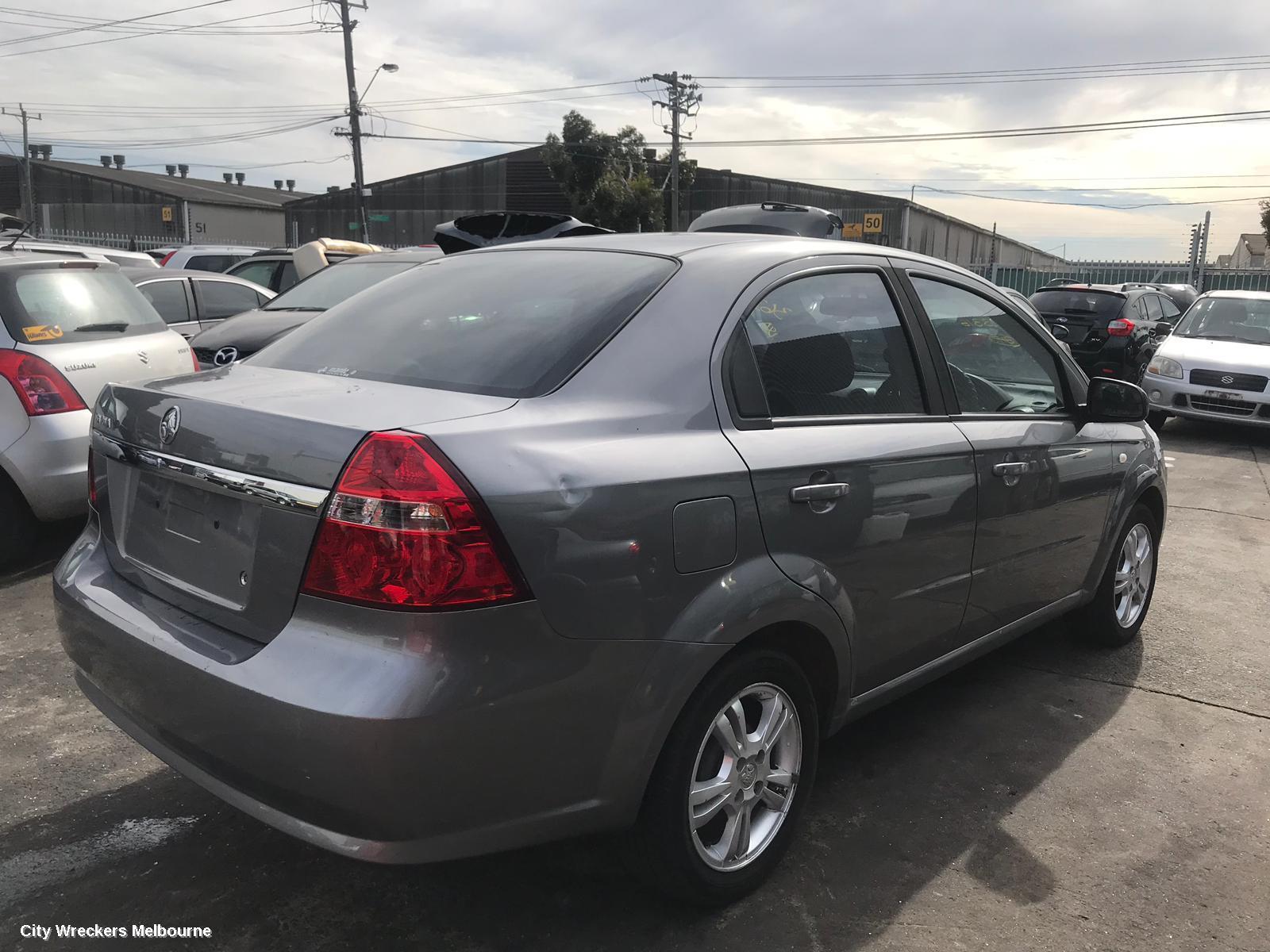 HOLDEN BARINA 2011 Left Rear Door/Sliding