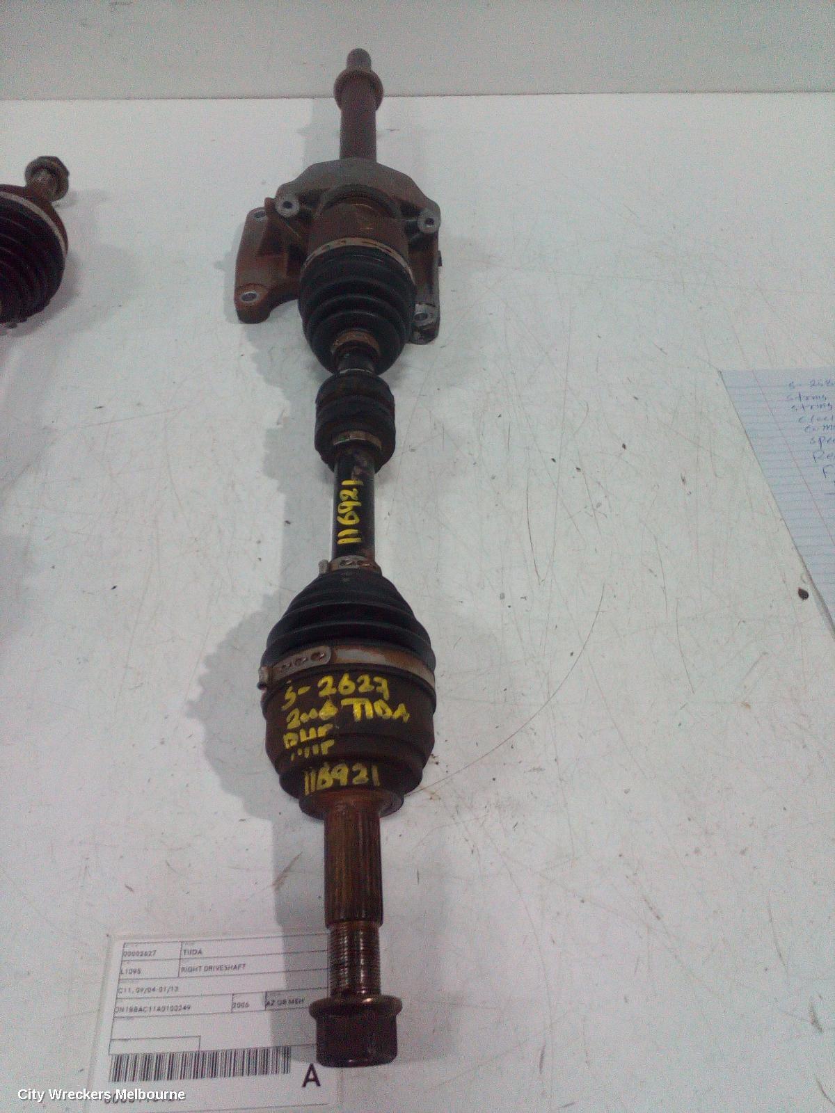 NISSAN TIIDA 2006 Right Driveshaft