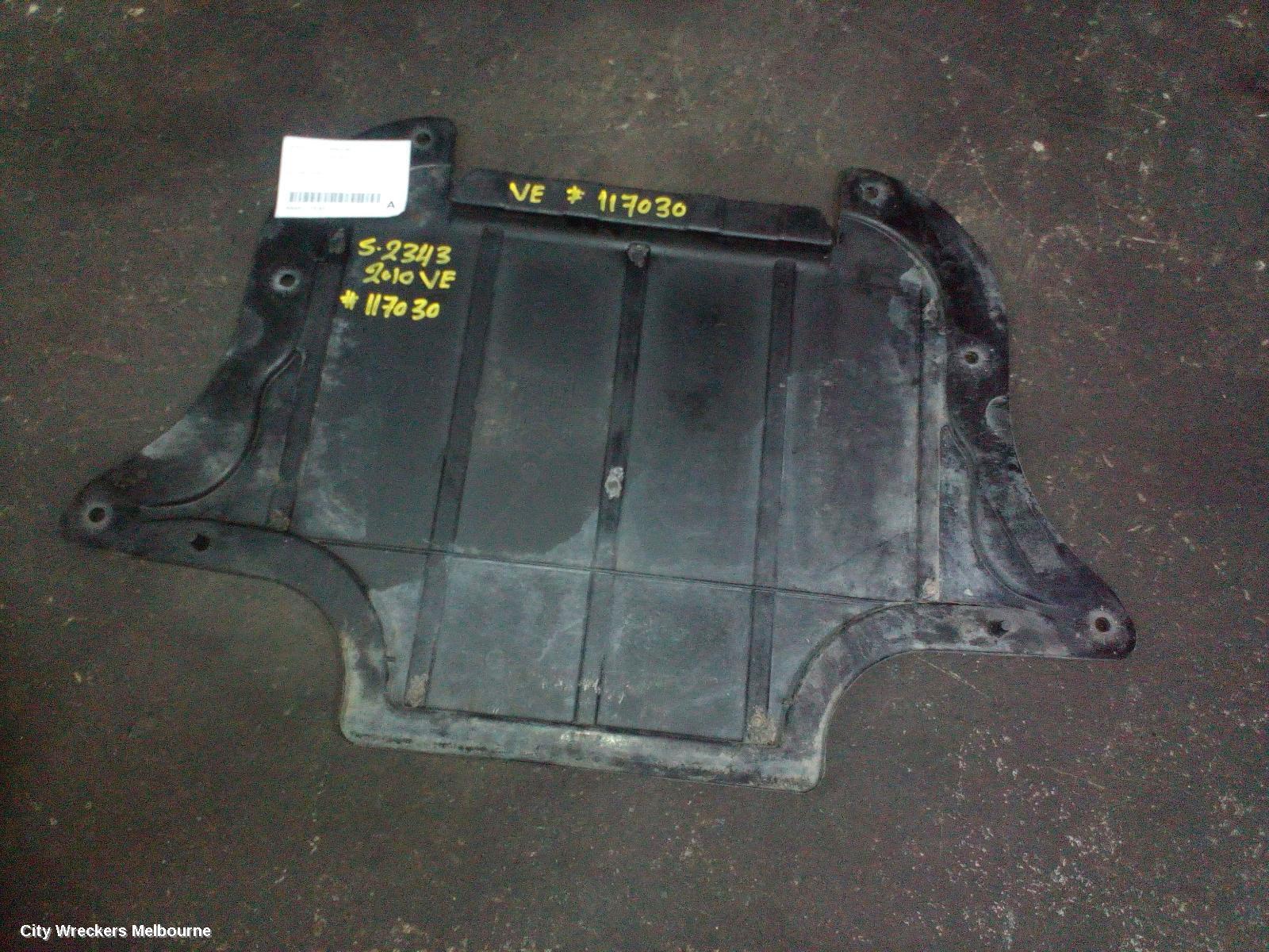 HOLDEN COMMODORE 2010 LOWER_ENGINE_SPLASH_TRAY