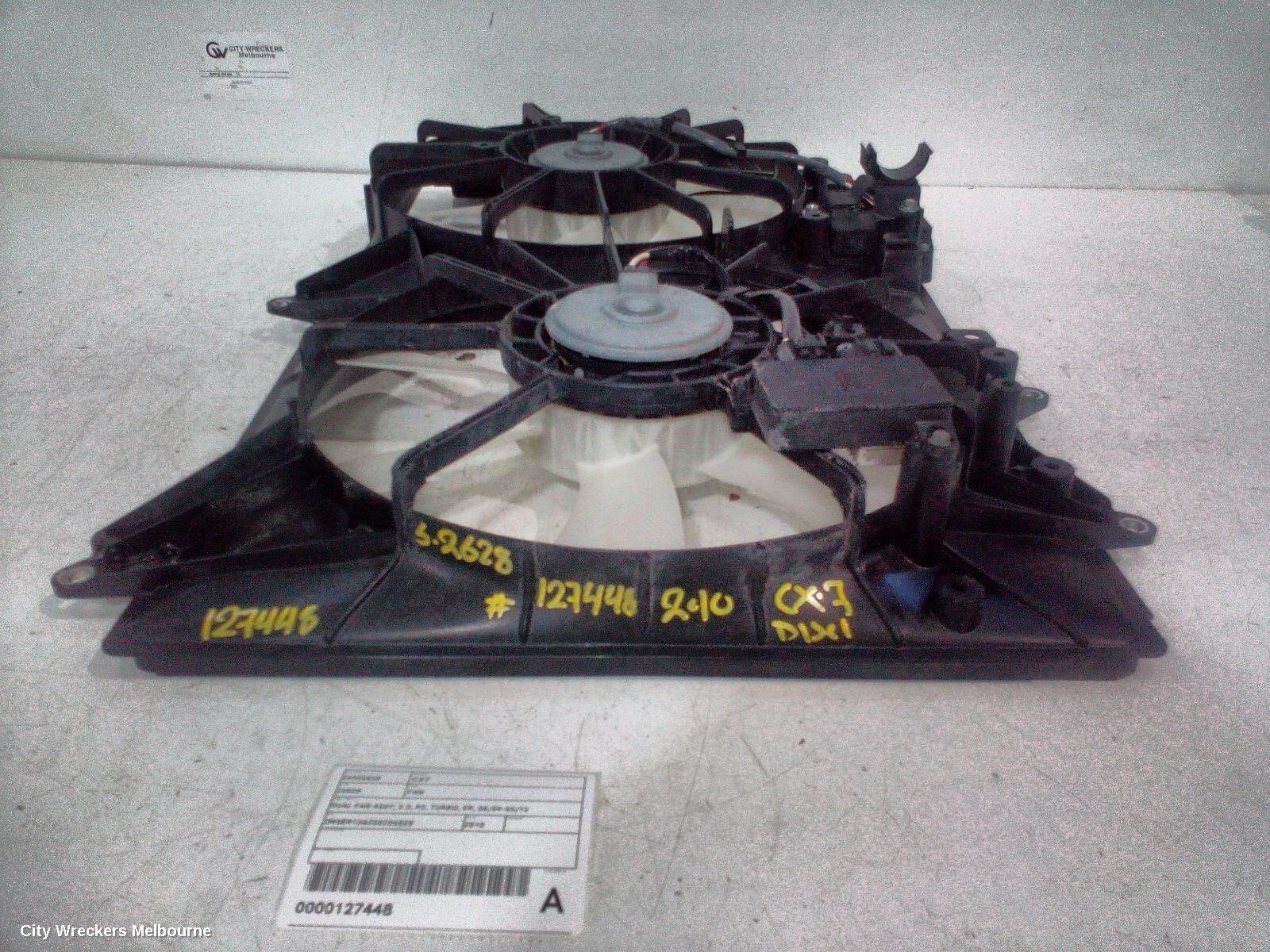 MAZDA CX7 2010 Fan