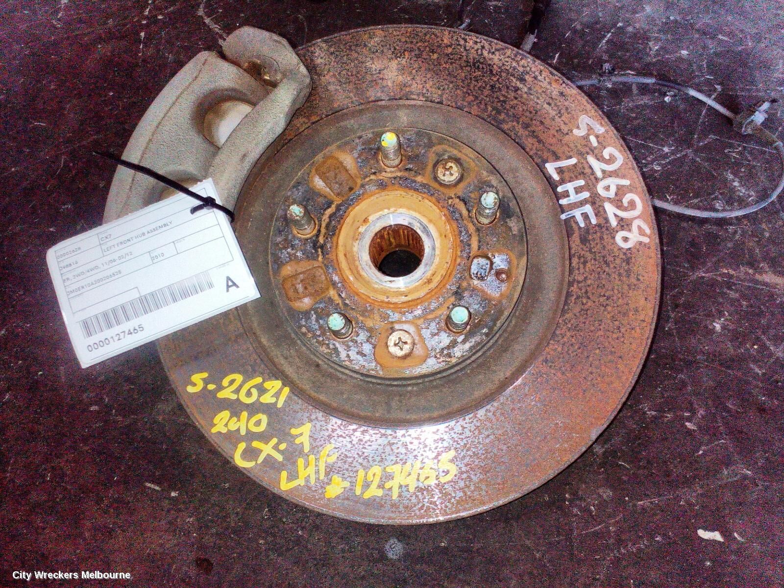 MAZDA CX7 2010 Left Front Hub Assembly