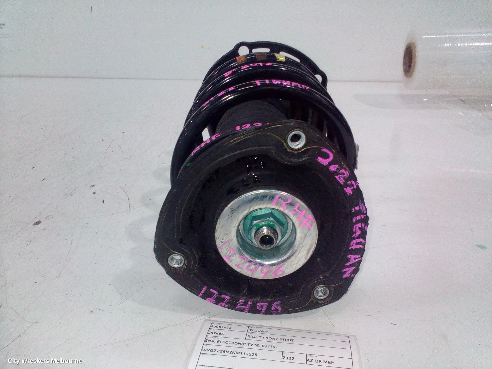 VOLKSWAGEN TIGUAN 2022 Right Front Strut