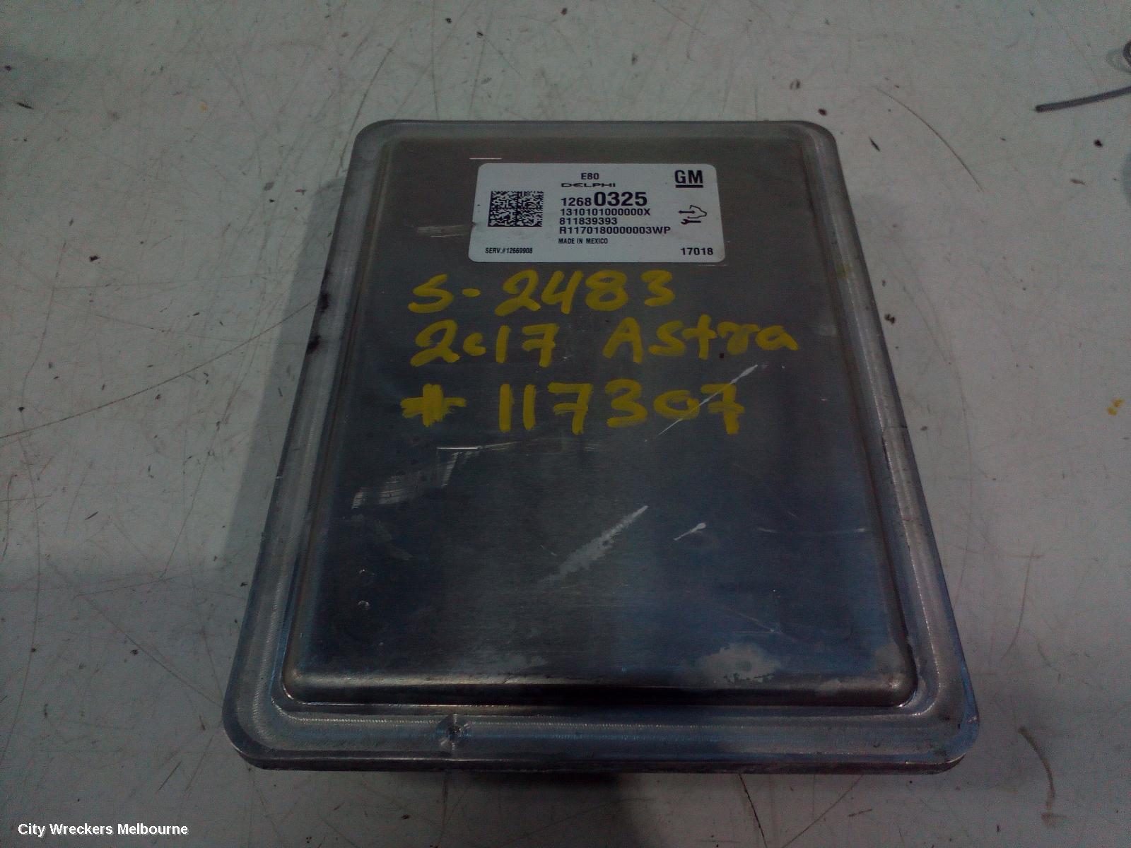 HOLDEN ASTRA 2017 Ecu