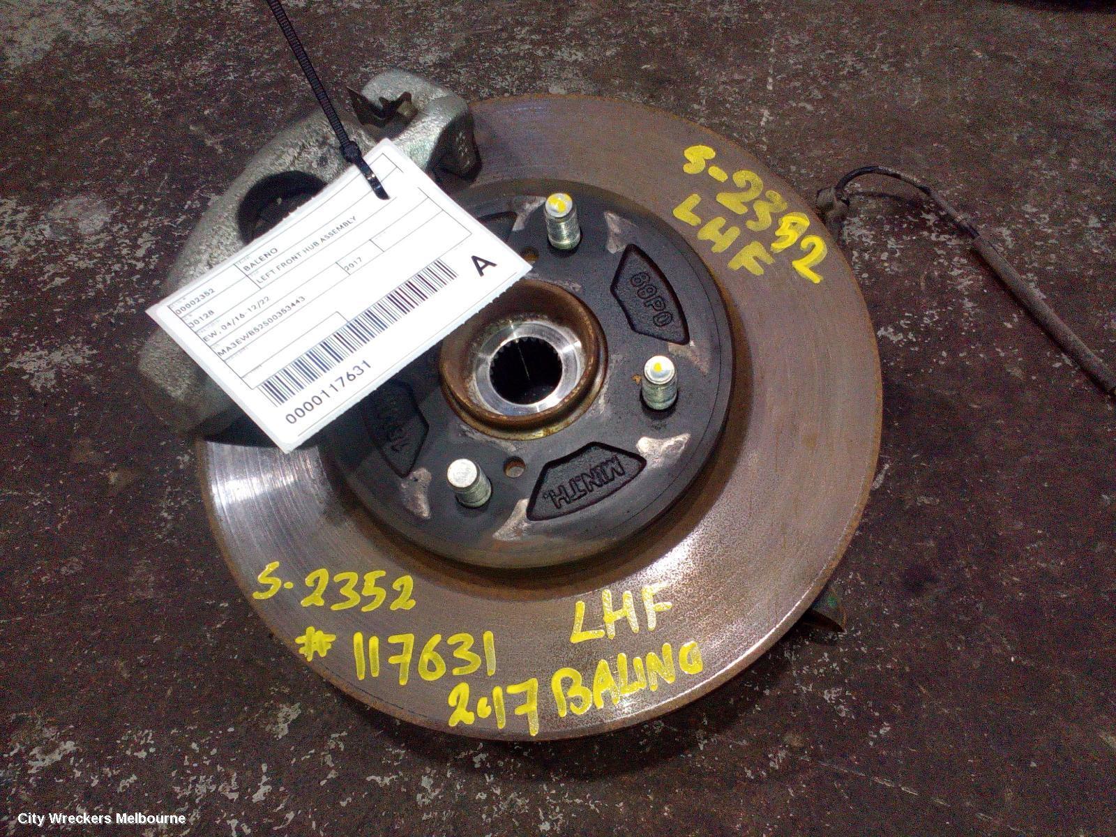 SUZUKI BALENO 2017 Left Front Hub Assembly