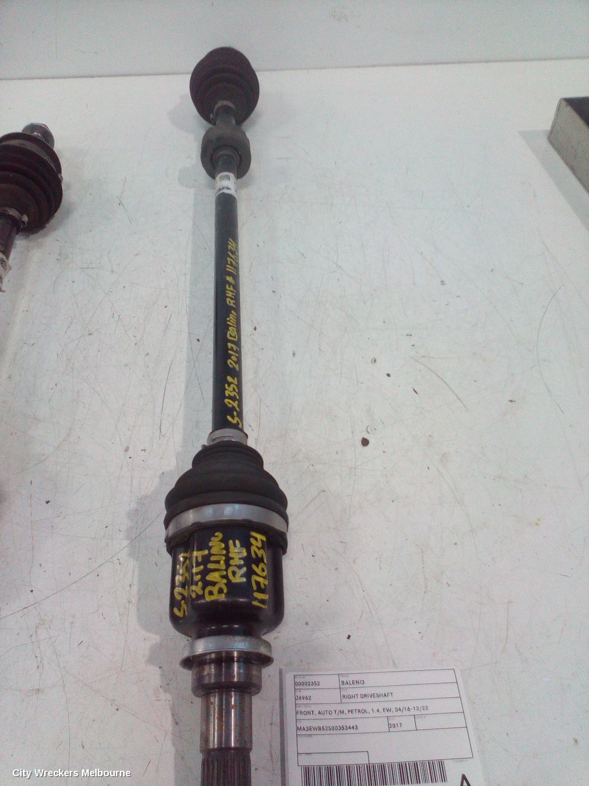 SUZUKI BALENO 2017 Right Driveshaft