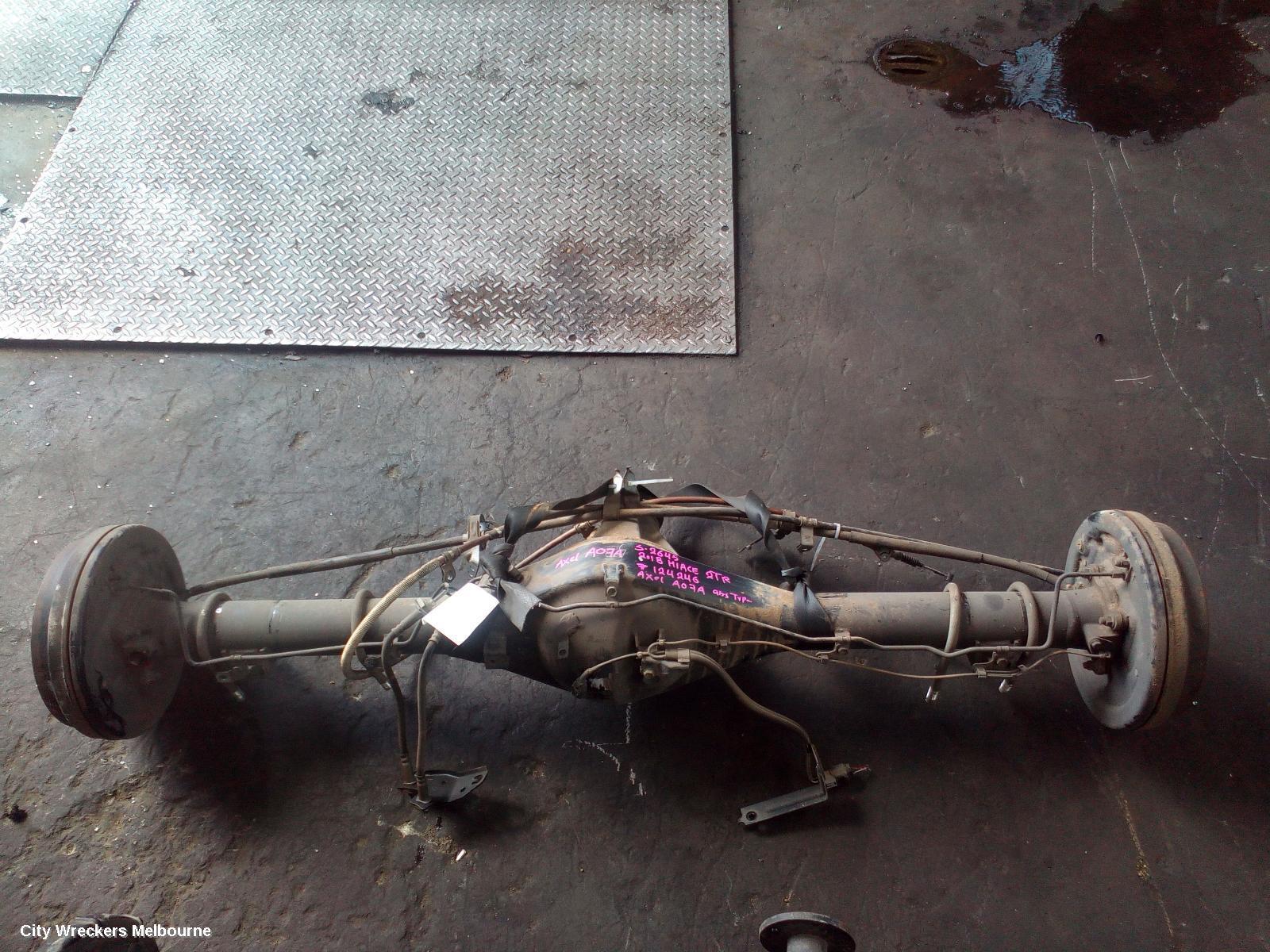 TOYOTA HIACE 2018 Rear Diff Assembly