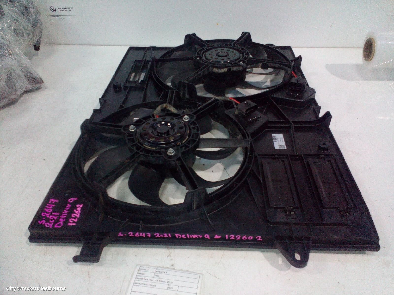 LDV DELIVER 9 2021 Fan