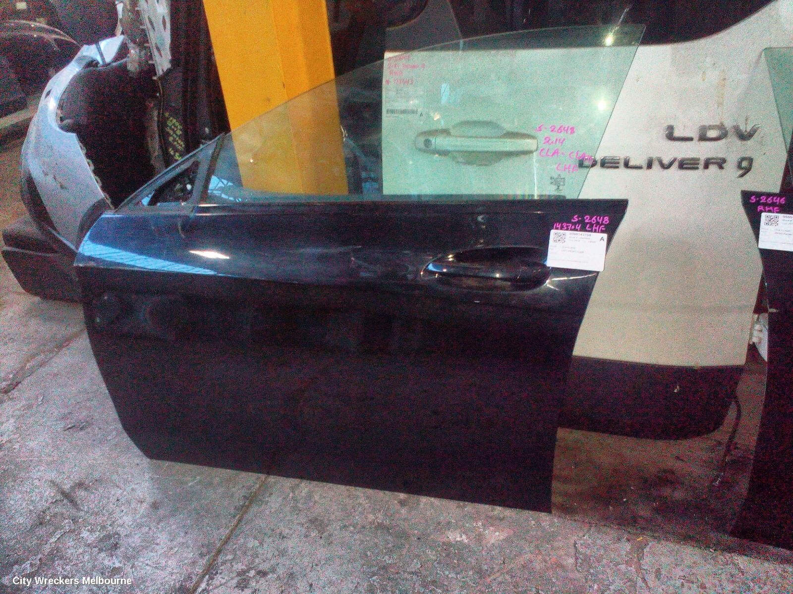 MERCEDES CLA CLASS 2014 Left Front Door