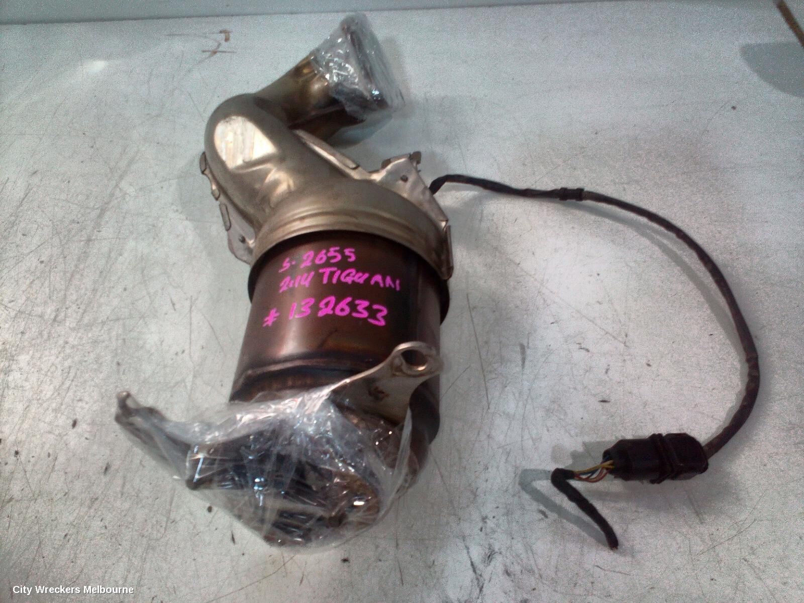 VOLKSWAGEN TIGUAN 2014 Catalytic Converter