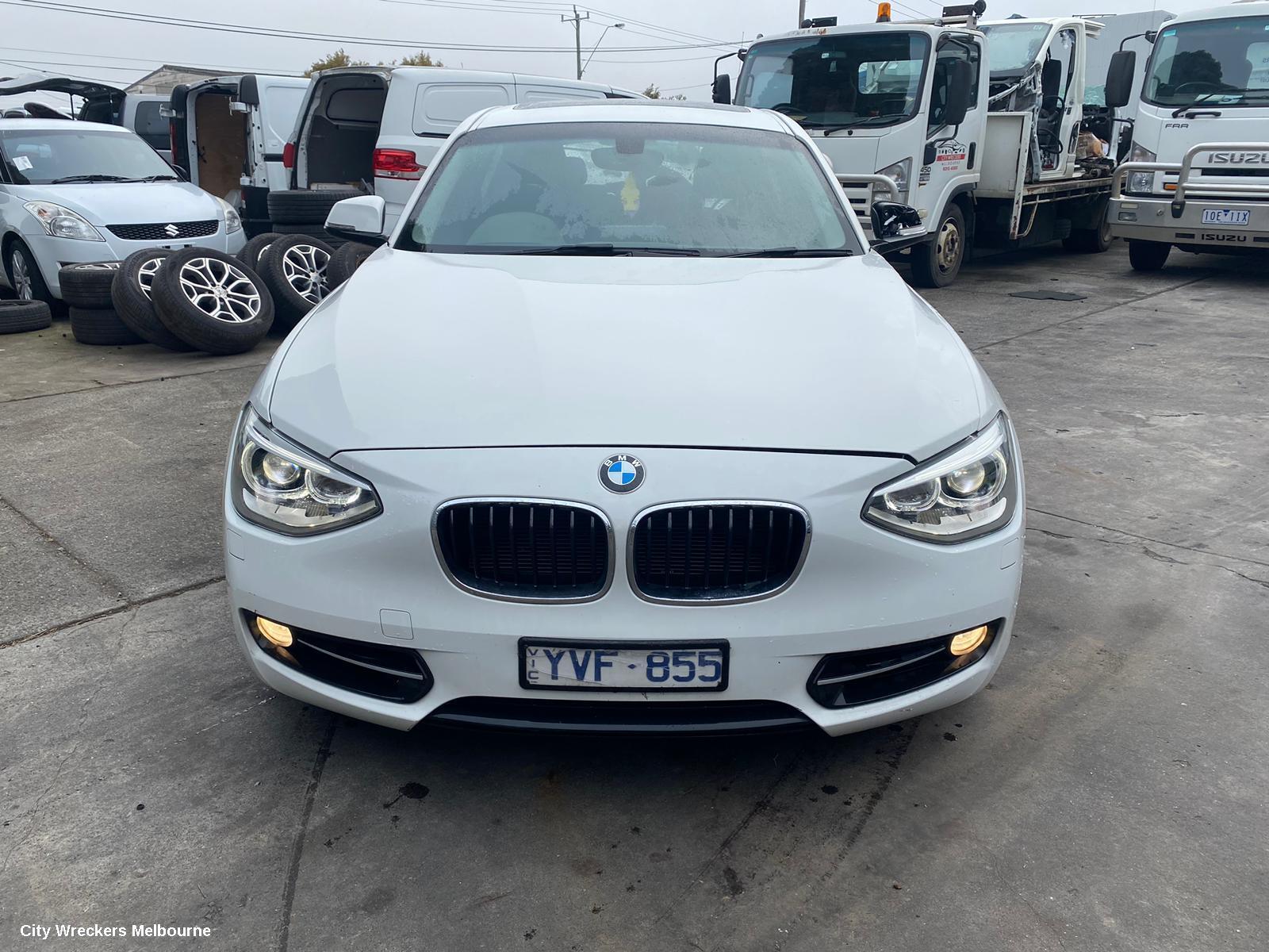 BMW 1 SERIES 2012 Differential Centre