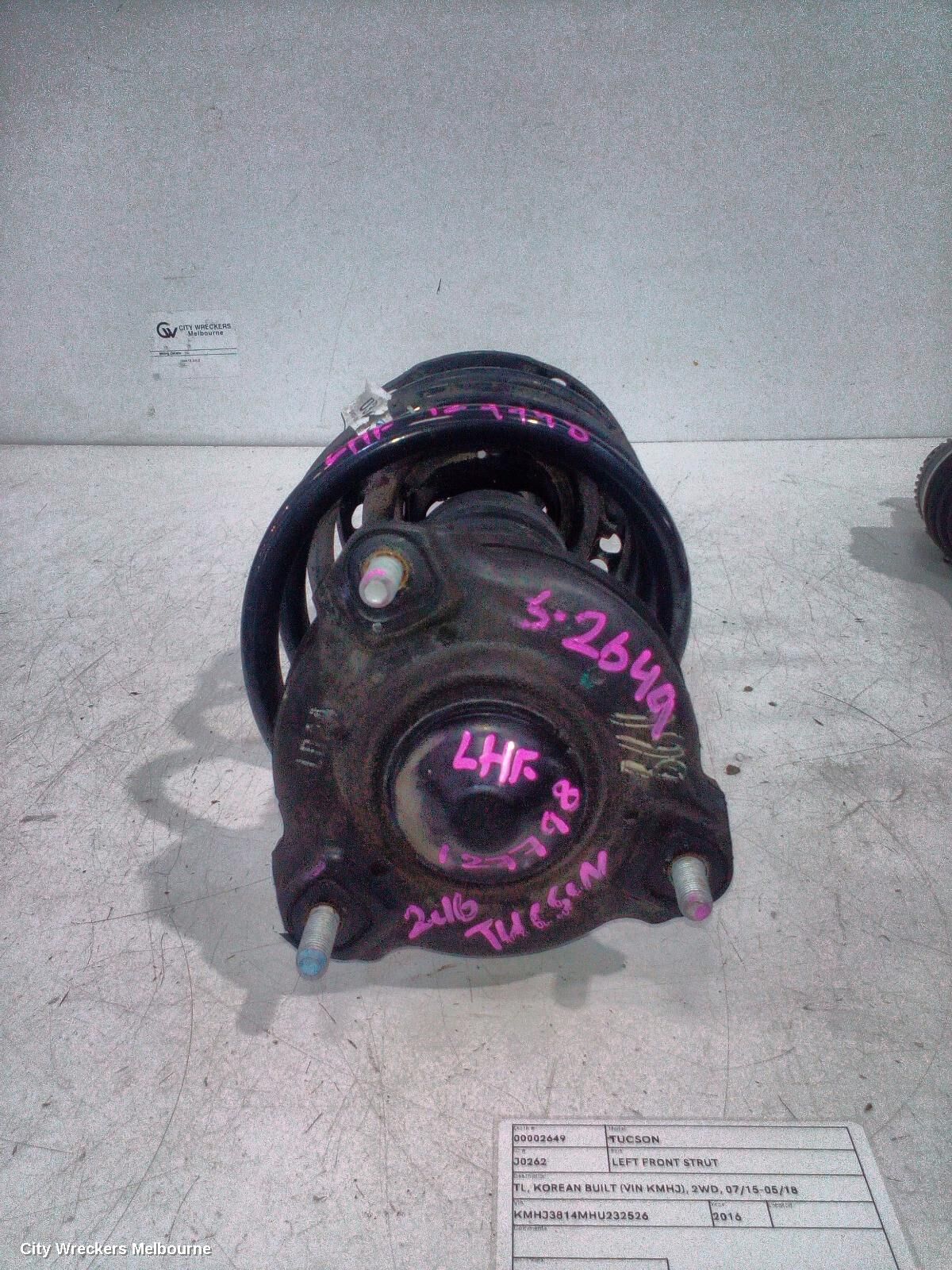 HYUNDAI TUCSON 2016 Left Front Strut