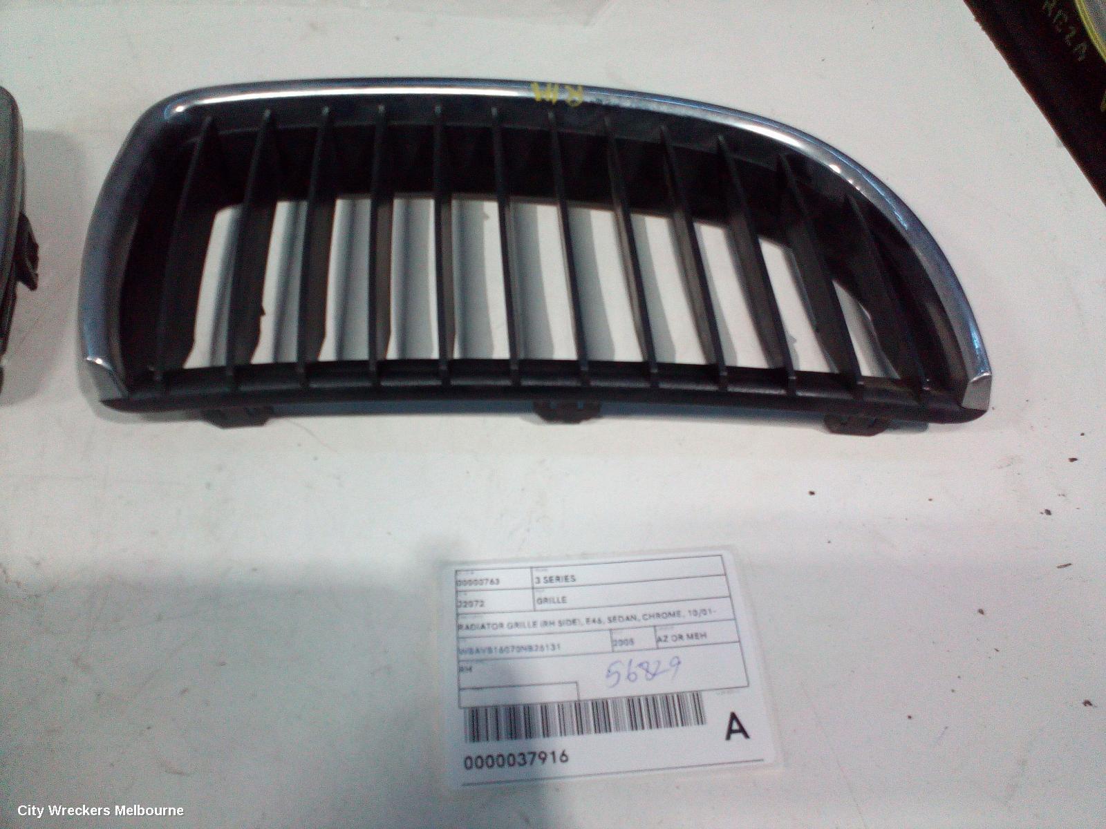 BMW 3 SERIES 2005 Grille