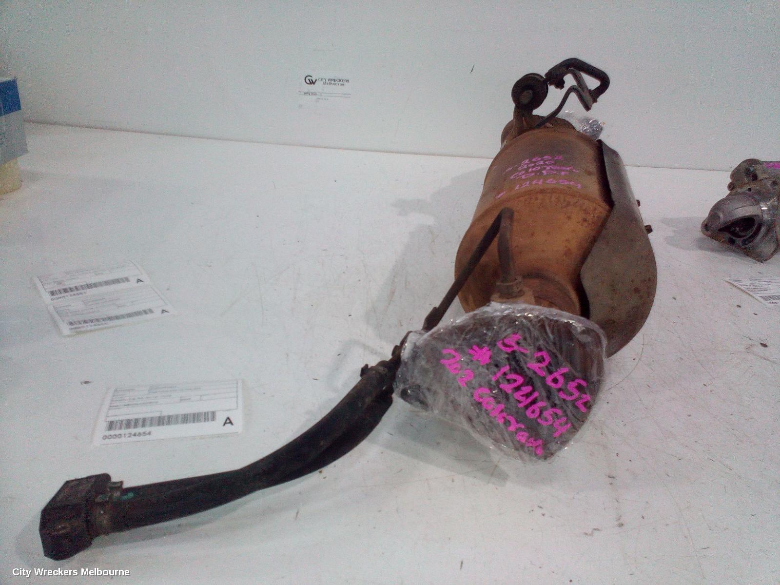 HOLDEN COLORADO 2020 Particulate Filter/Dpf