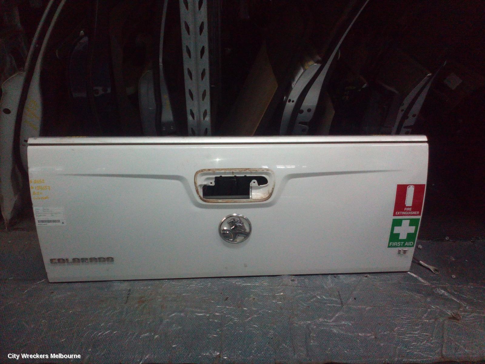 HOLDEN COLORADO 2020 Bootlid/Tailgate