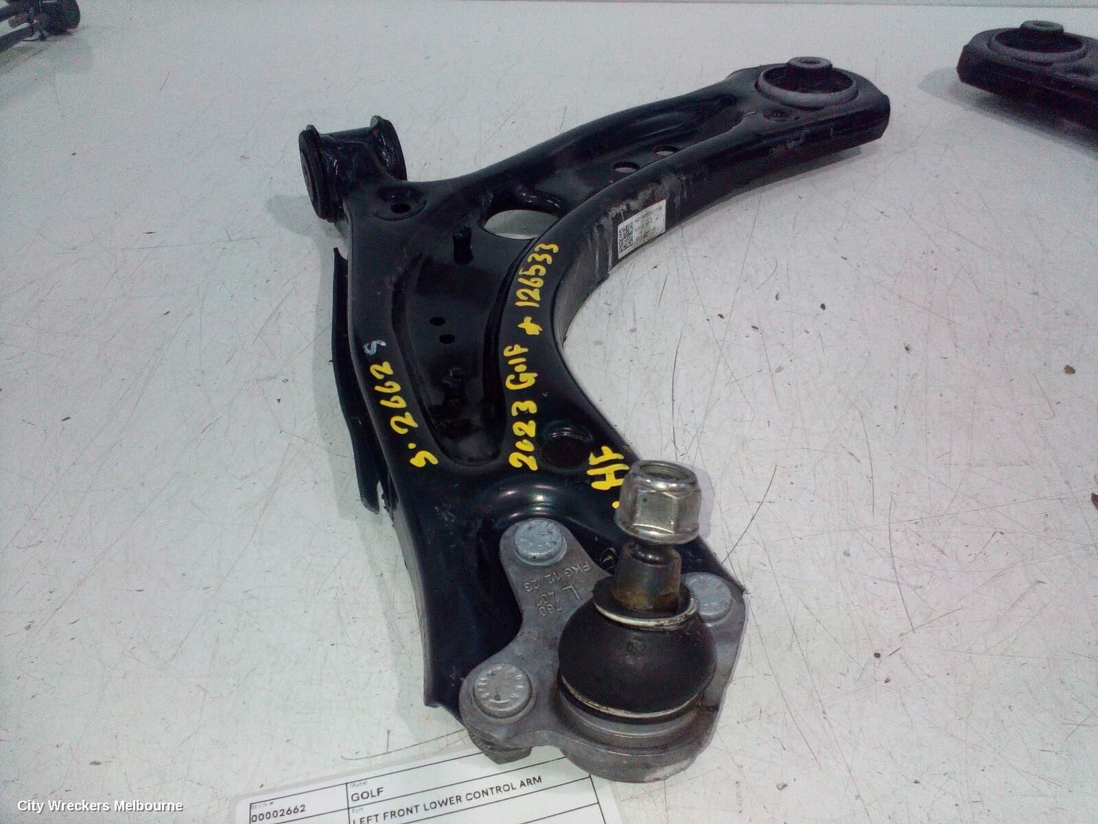 VOLKSWAGEN GOLF 2023 Left Front Lower Control Arm