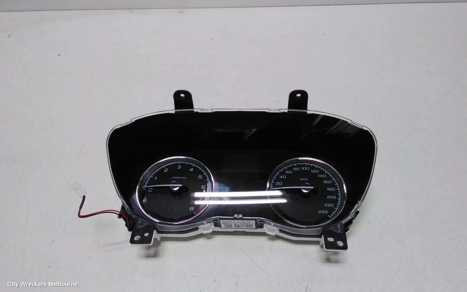 SUBARU FORESTER 2019 Instrument Cluster