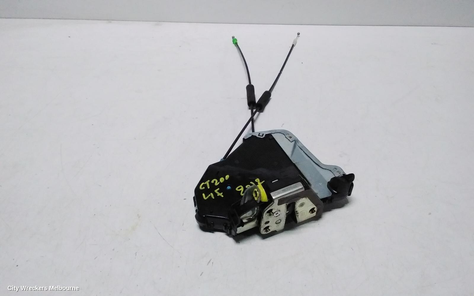 LEXUS CT200H 2012 Door/Boot/Gate Lock