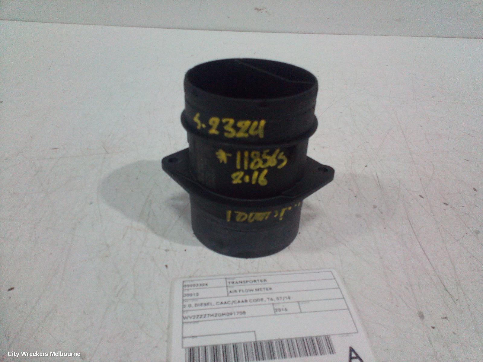 VOLKSWAGEN TRANSPORTER 2016 Air Flow Meter