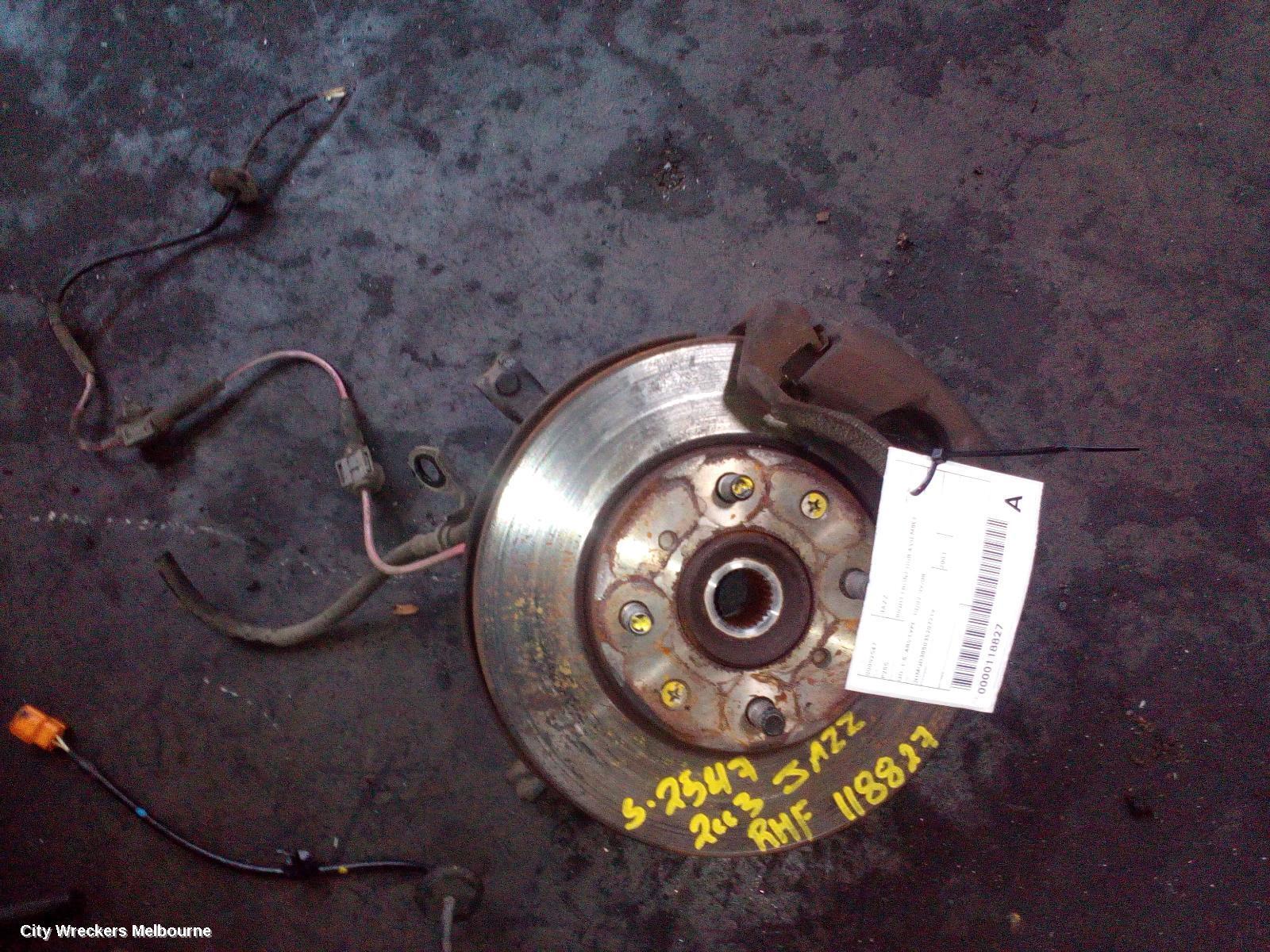HONDA JAZZ 2003 Right Front Hub Assembly