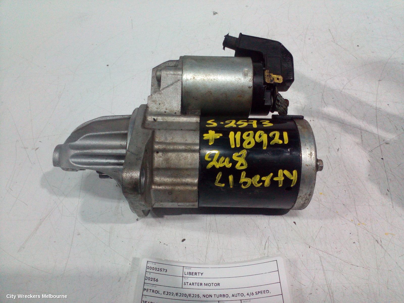 SUBARU LIBERTY 2008 Starter