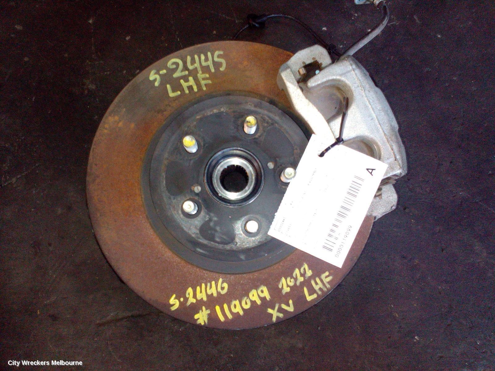 SUBARU XV 2022 Left Front Hub Assembly