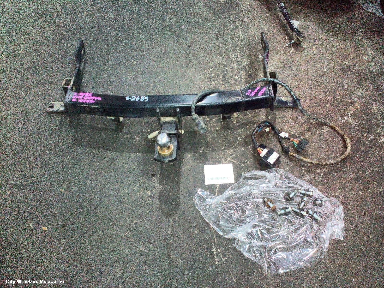 HOLDEN CAPTIVA 2012 Towbar