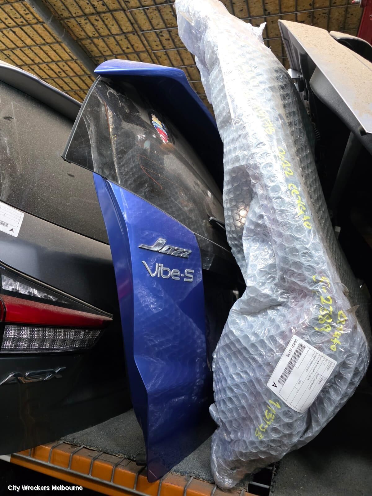 HONDA JAZZ 2013 Bootlid/Tailgate
