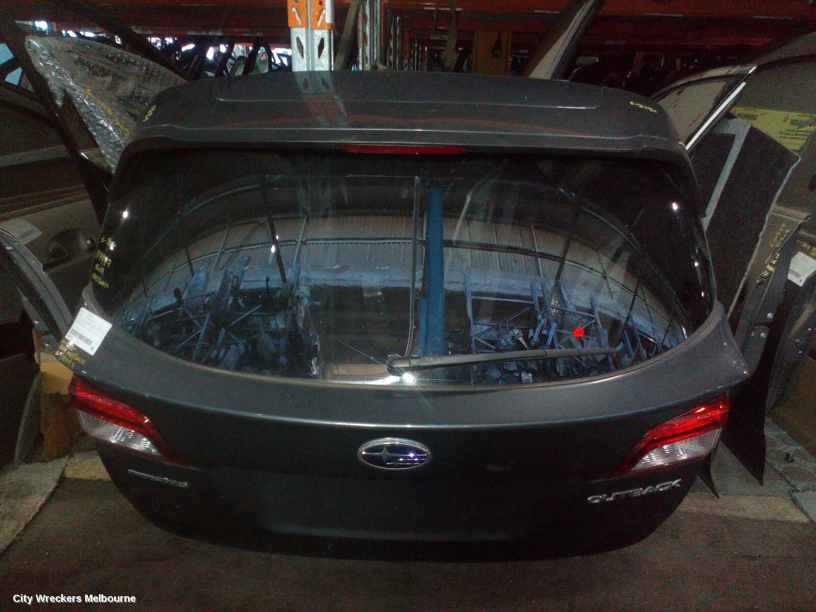 SUBARU OUTBACK 2019 Bootlid/Tailgate