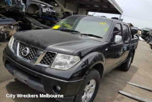 NISSAN NAVARA 2006 Left Front Door Window