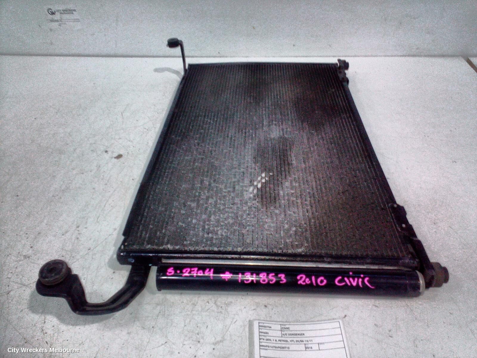 HONDA CIVIC 2010 A/C Condenser