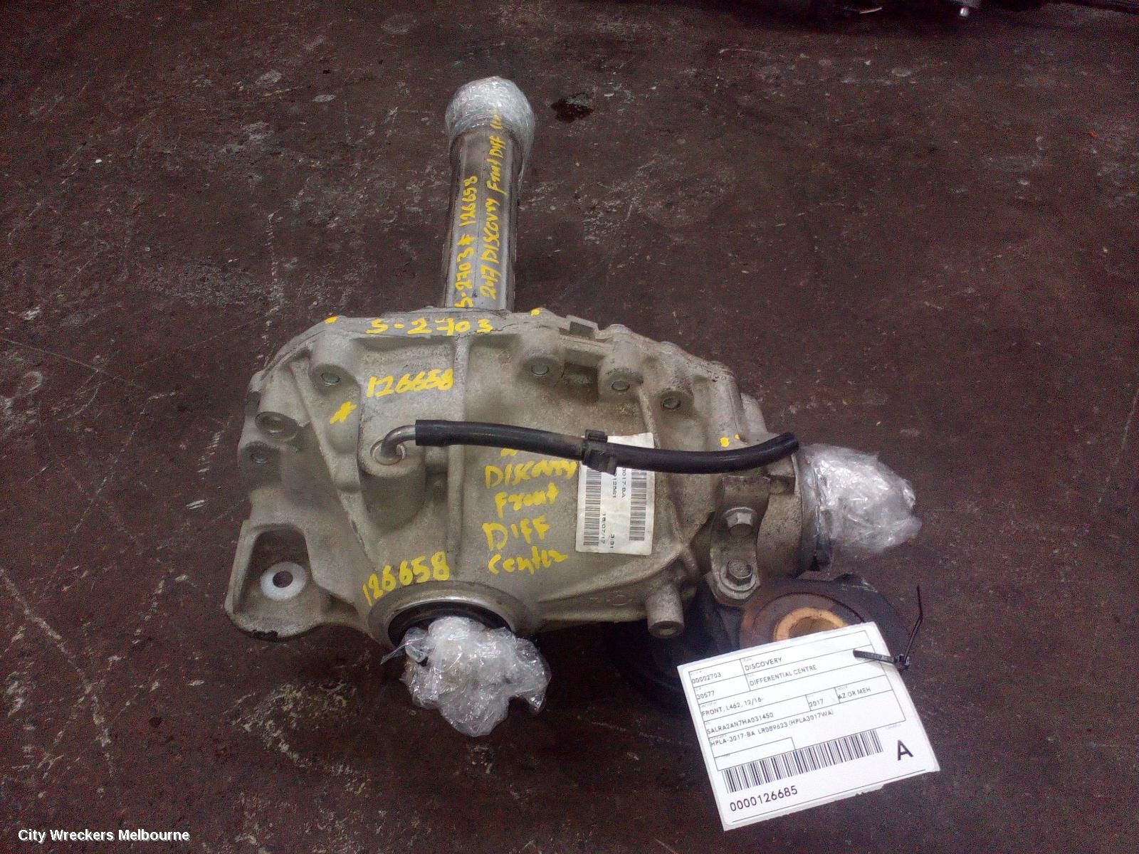 LAND ROVER DISCOVERY 2017 Differential Centre