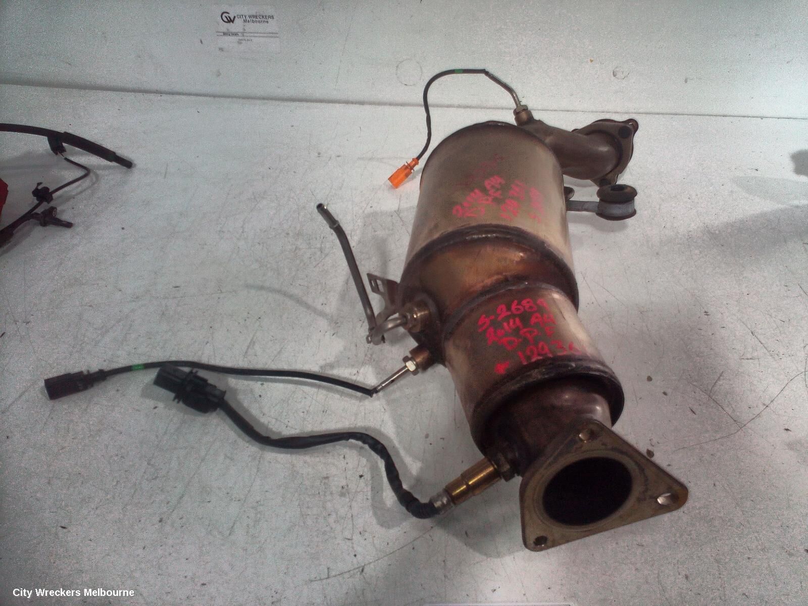 AUDI A4 2014 Particulate Filter/Dpf