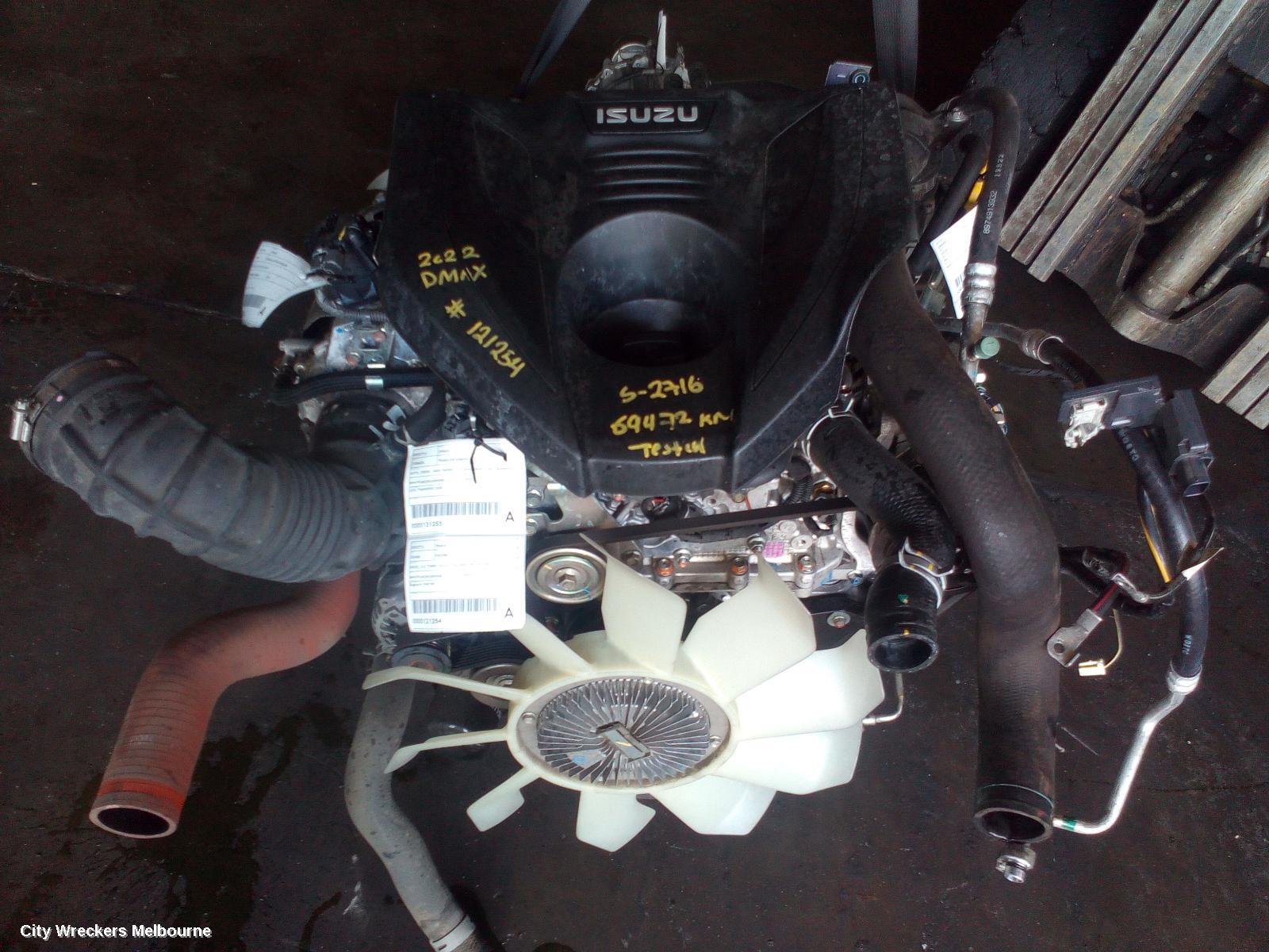 ISUZU DMAX 2022 Engine