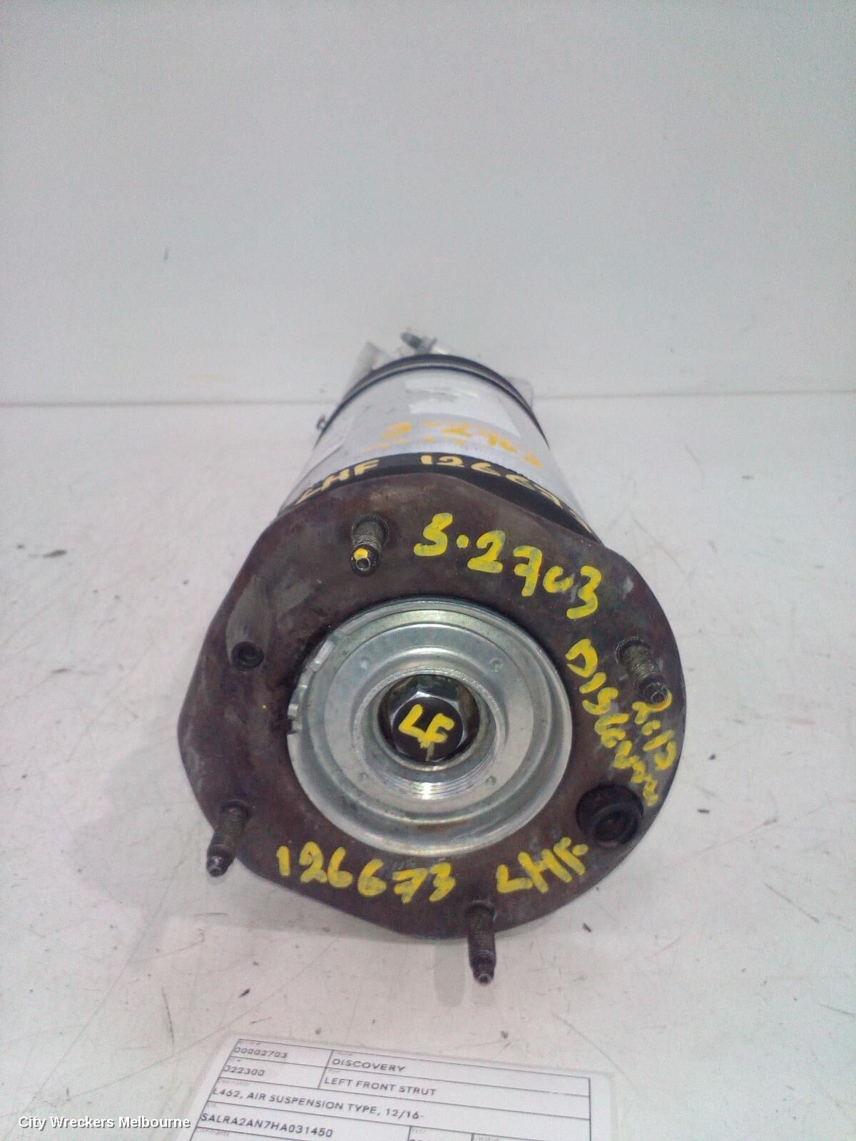LAND ROVER DISCOVERY 2017 Left Front Strut