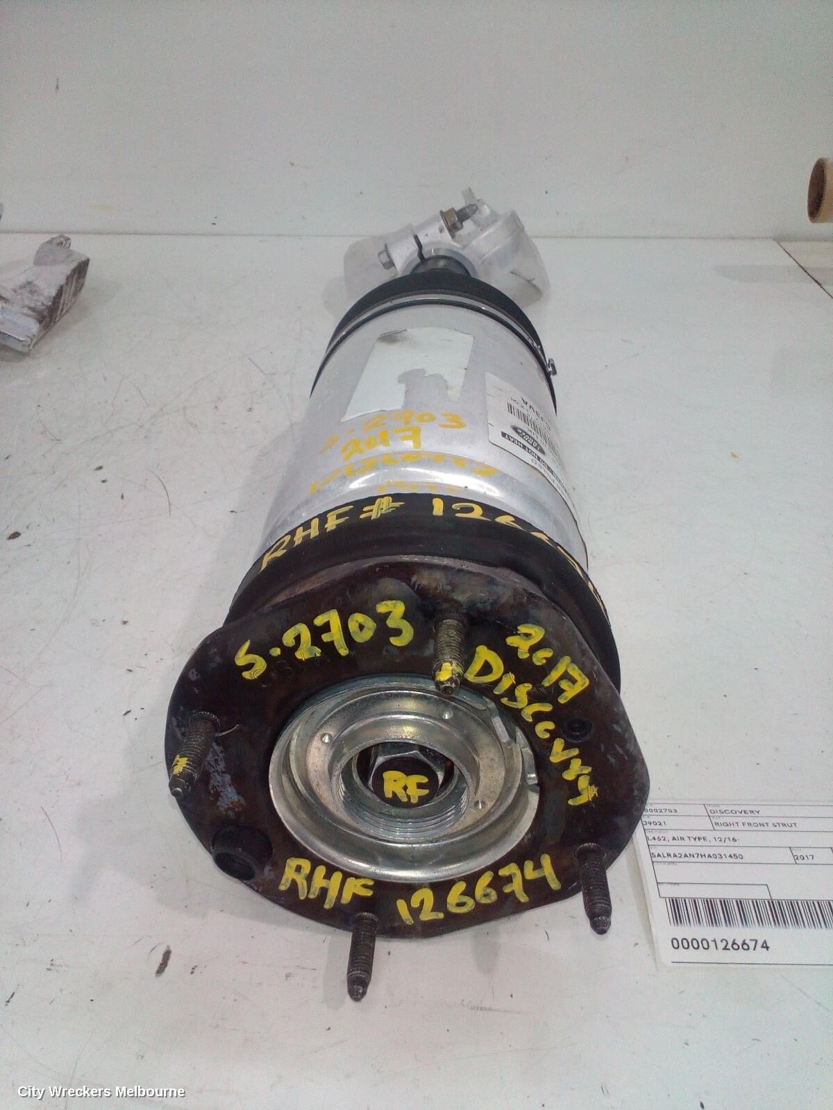 LAND ROVER DISCOVERY 2017 Right Front Strut