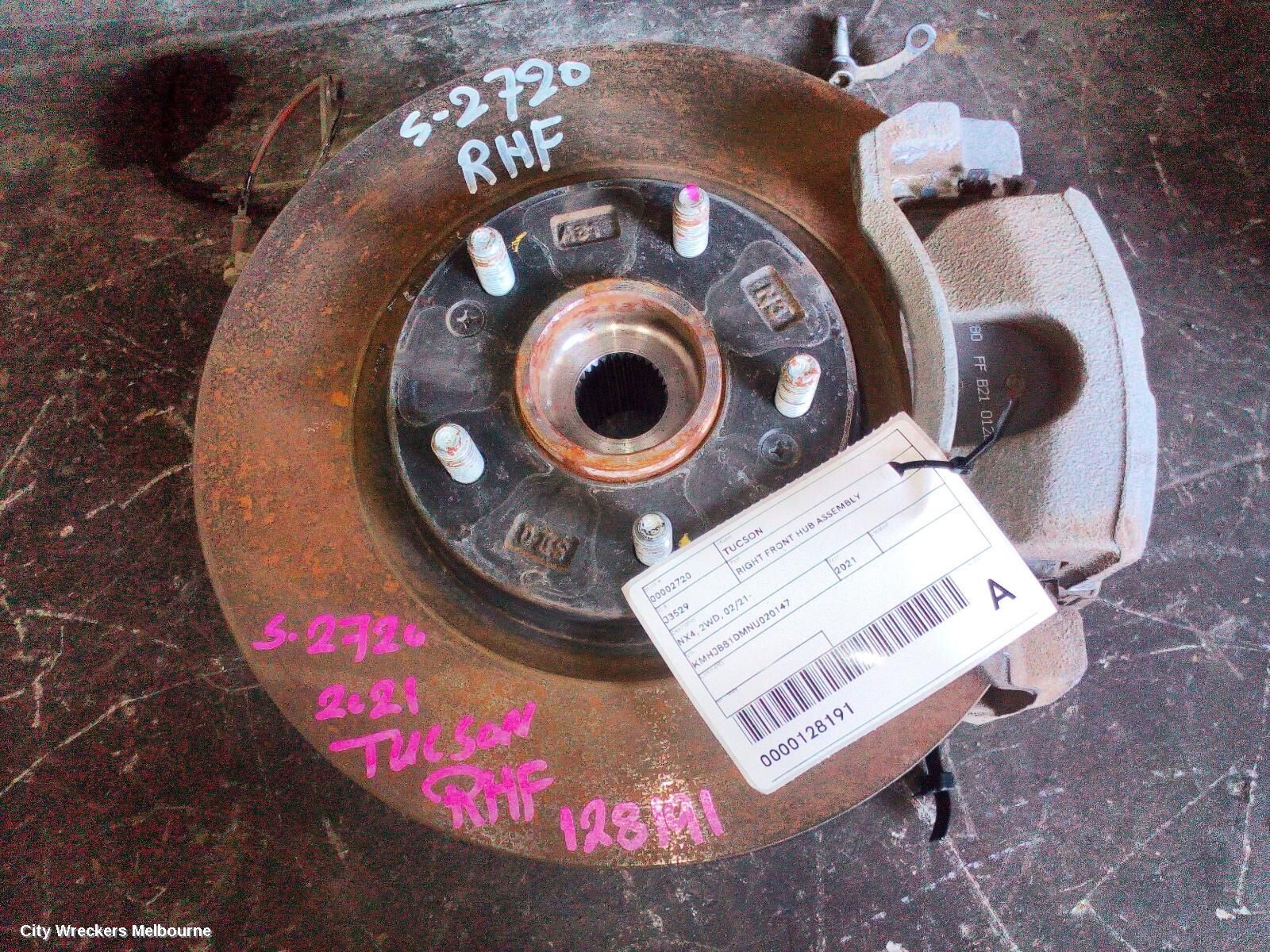 HYUNDAI TUCSON 2021 Right Front Hub Assembly